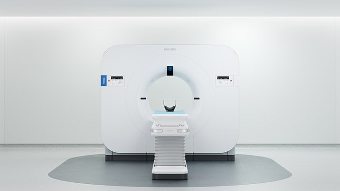 Philips Verida spectral CT system, straight-on view -  