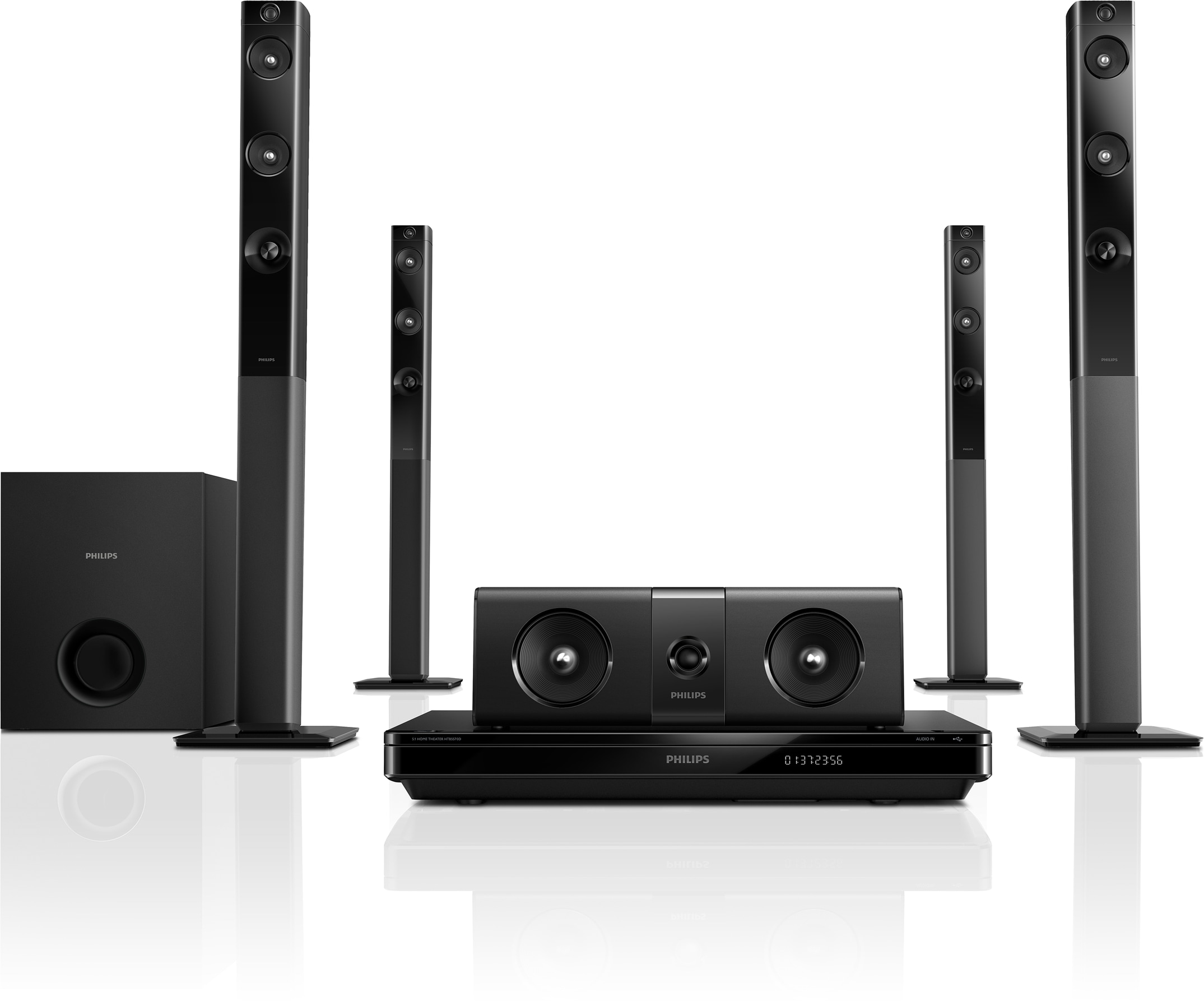 Philips présente quatre nouveaux systèmes Home Cinéma 5.1