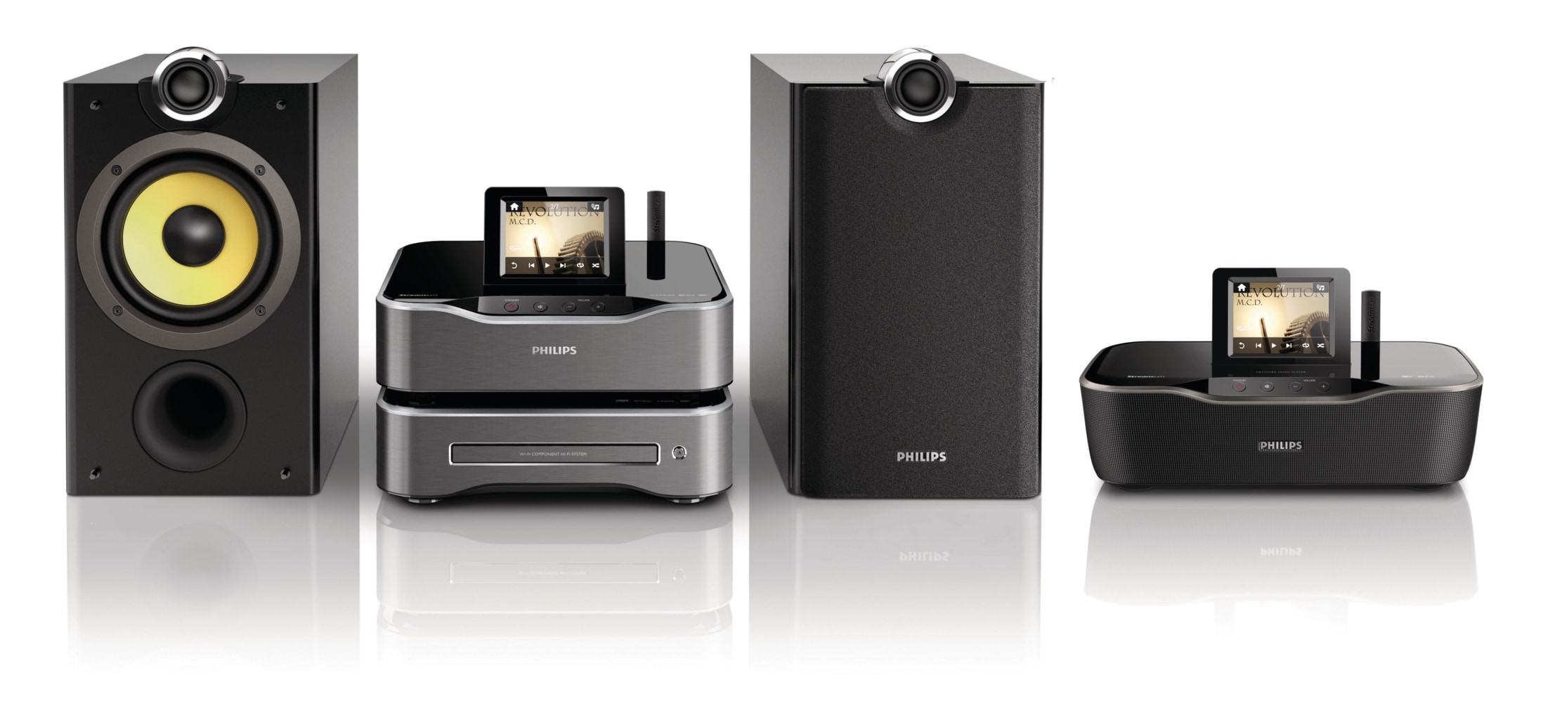 Philips präsentiert WiFi Multiroom HiFiSystem mit höchster Klangqualität