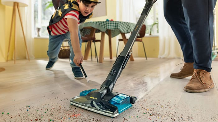 Elektrische turboborstel 360° compatibel met Philips SpeedPro Max Aqua 8000 XC8147 XC8149