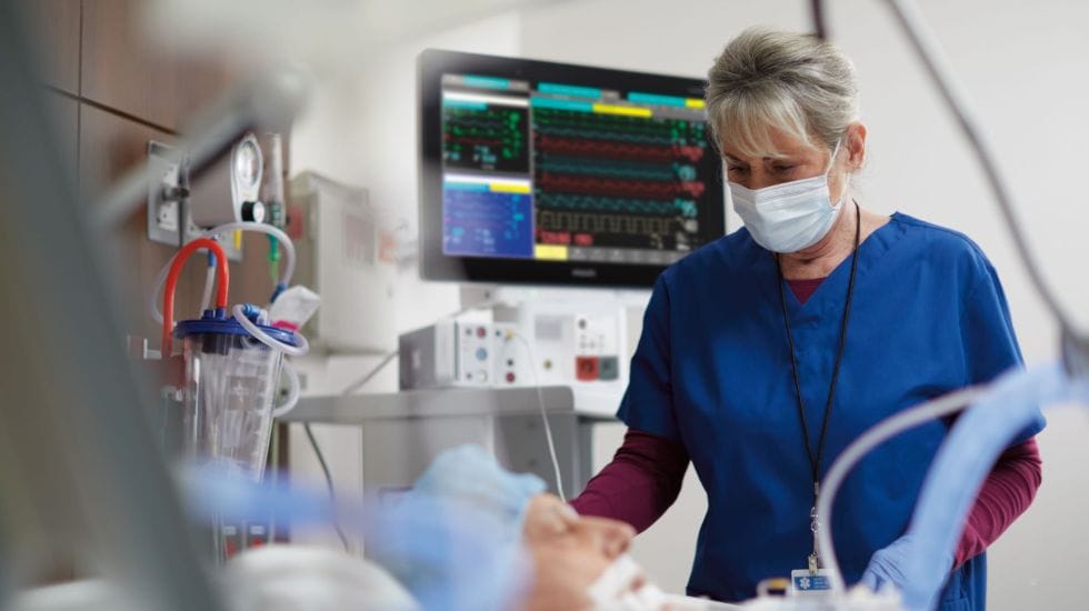 Critical care NHS header