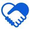Heart Handshake Icon
