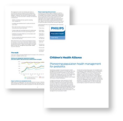 Philips Population Health Management - Children's Health Alliance image
