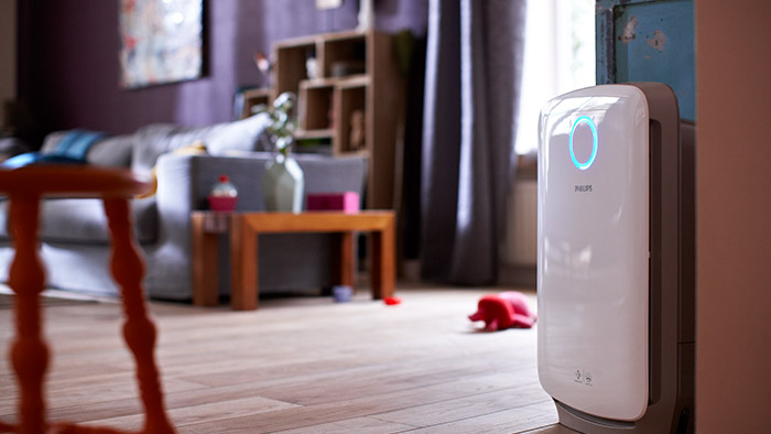 Purificatore D'Aria E Umidificatore 2-in-1 Con Serbatoio 4L - Silenzioso Per Camera Da Letto