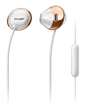 Earbud headphones with mic SHE4205