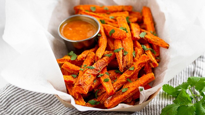 carrot fries air fryer