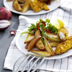 Une recette facile de Fish & Chips à la friteuse à air chaud!