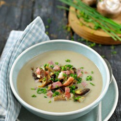 Mushroom soup on sale in soup maker
