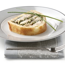Smoked trout pie