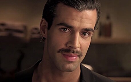 shave mustache under nose