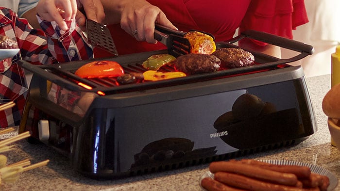 Philips Smoke-less Electric Infrared Indoor Grill