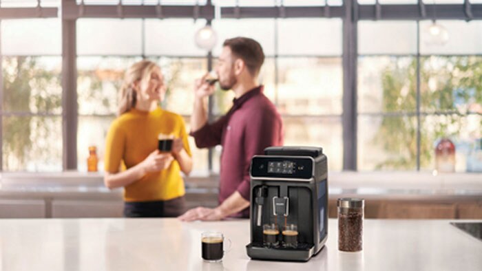 Making espresso coffee at home outlet