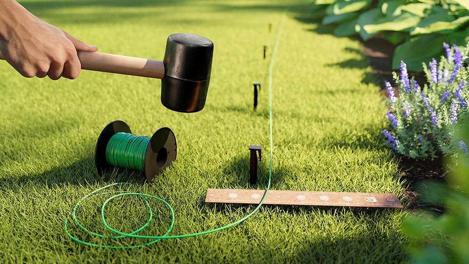 Philips Robot Lawn Mower 3000 Series Installation Video