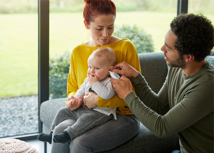 Your guide to soothing a baby with a fever