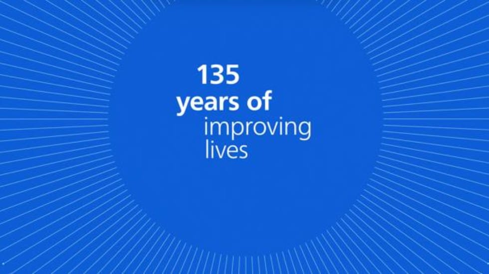 135 years of improving lives history page