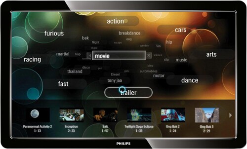 Smart tv user interface