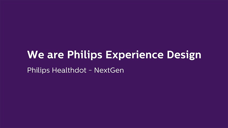 Philips healthdot video image