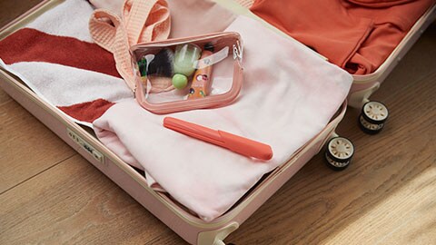 Sonicare in the luggage