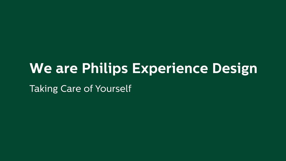 Taking care of yourself video