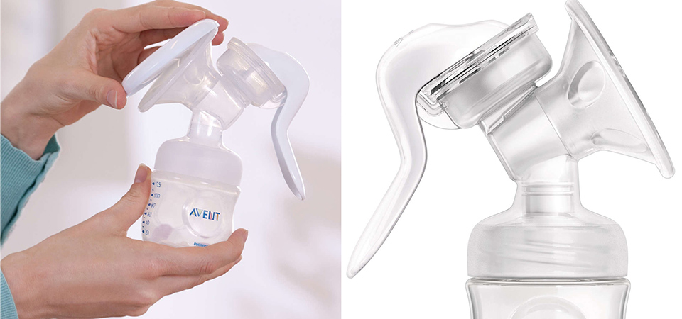 Philips Avent Angled ergonomic breastpump