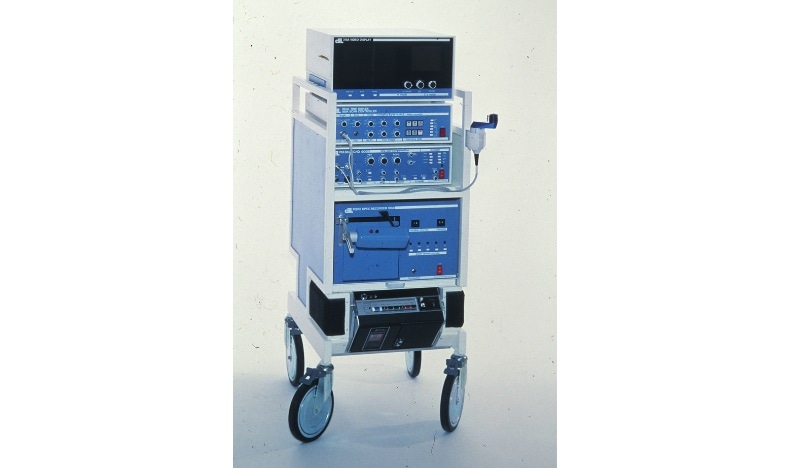 ATL Ultrasound cart from 1978 before Philips acquisition