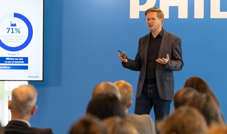 Robert Metzke, Global Head of Sustainability at Philips, says that everyone across the healthcare industry has a role to play in driving sustainable healthcare.