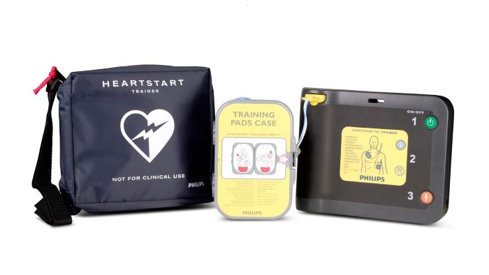 AED 訓練用「ハートスタートFRx トレーナー」がリニューアル AED 実機