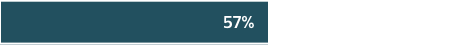 Access to patients' full medical history 57%