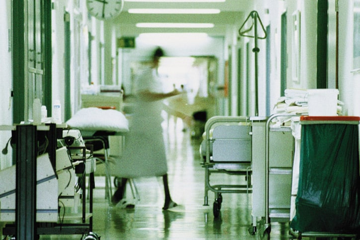 Hospital corridor