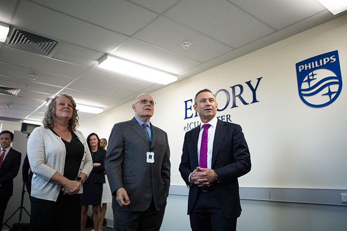 Download image (.jpg) Official opening of new eICU program in Australia (opens in a new window)
