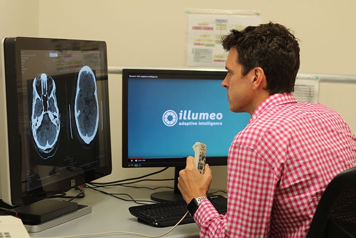 Download image (.jpg) Philips Illumeo combines contextual awareness capabilities with advanced data analytics to augment the work of the radiologist (opens in a new window)