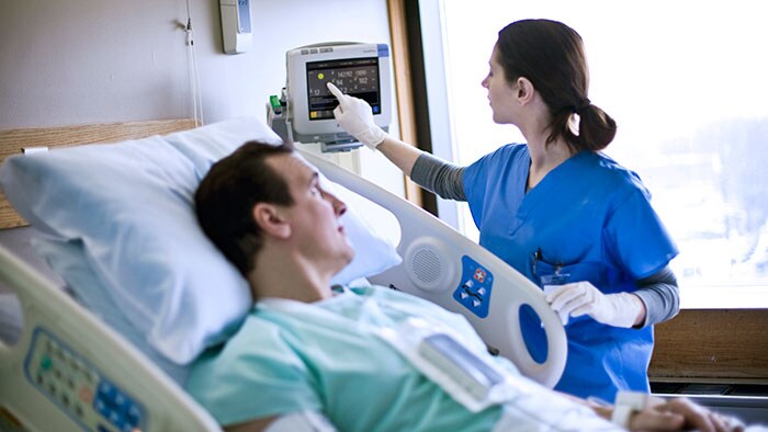 Predictive analytics reducing patient transfers to the ICU