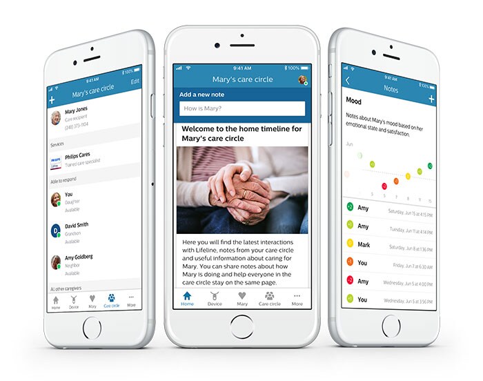 Download image (.jpg) Philips Cares transforms the aging and caregiving experience, enabling seamless care and support across the aging journey (opens in a new window)