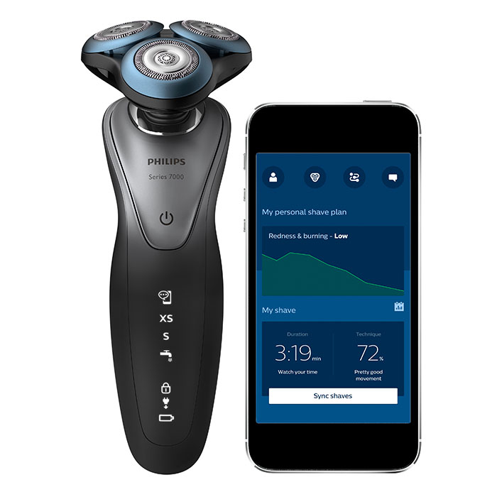 Download image (.jpg) Philips Shaver series 7000, the world?s first personalized and AI powered shaving solution (opens in a new window)