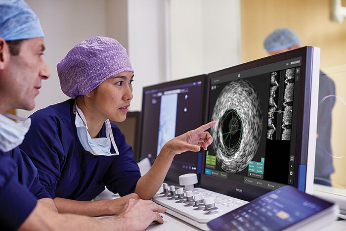 Download image (.jpg) Philips IntraSight offers a comprehensive suite of clinically proven iFR, FFR, IVUS and co registration modalities to simplify complex interventions and speed routine procedures. (opens in a new window)