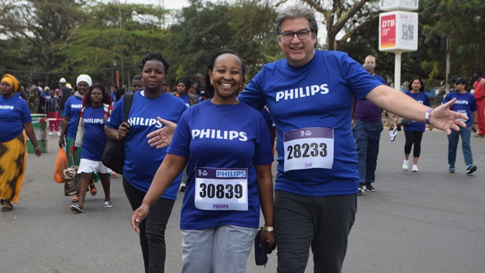 New Philips Lumify Pregnancy 2km Walk in Kenya aims to support the elimination of preventable maternal and infant deaths