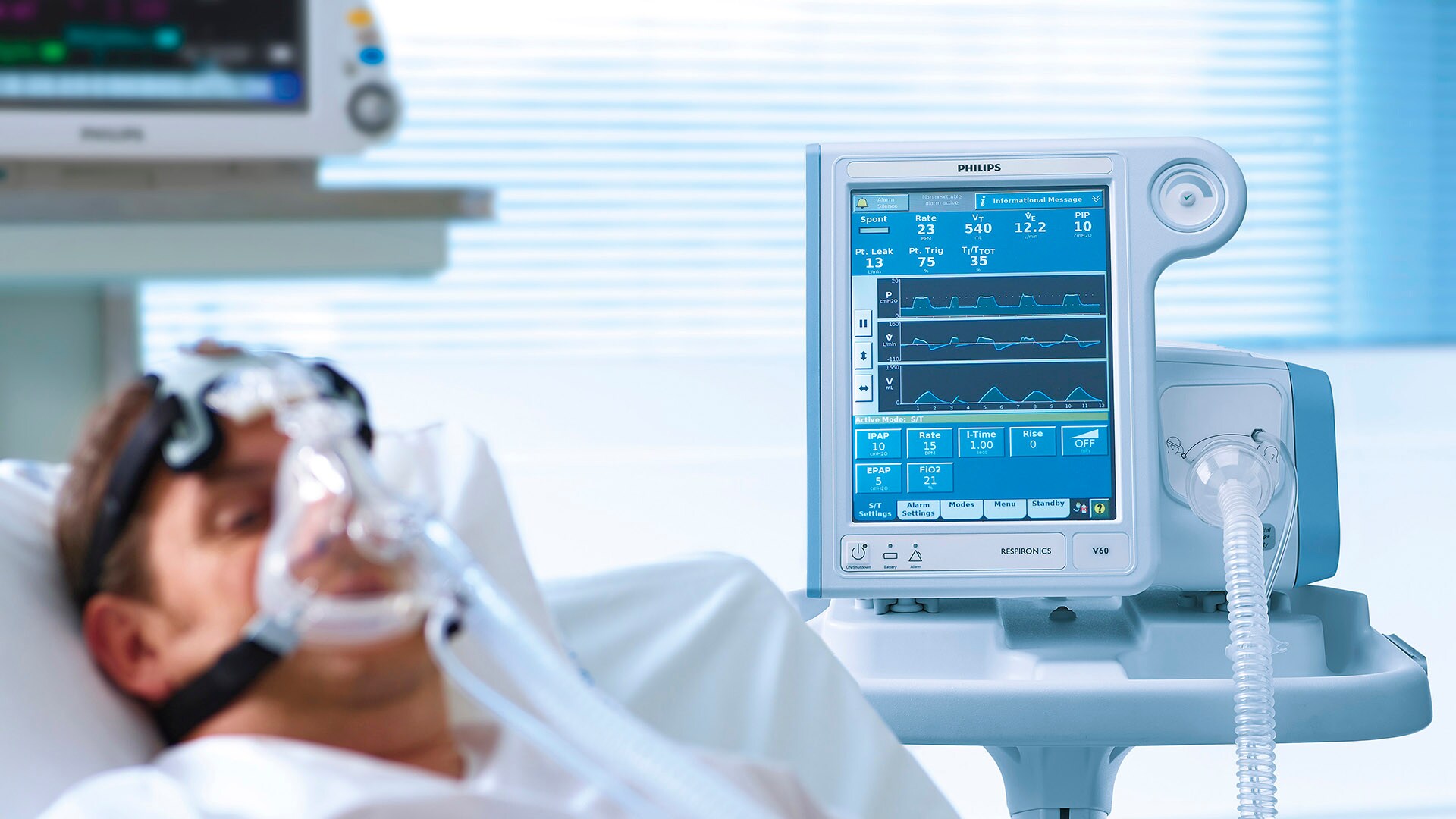 Philips details plans to increase its hospital ventilator production to 4,000 units/week by Q3 2020, and introduces its new Philips Respironics E30 ventilator with an immediate production of 15,000 units/week
