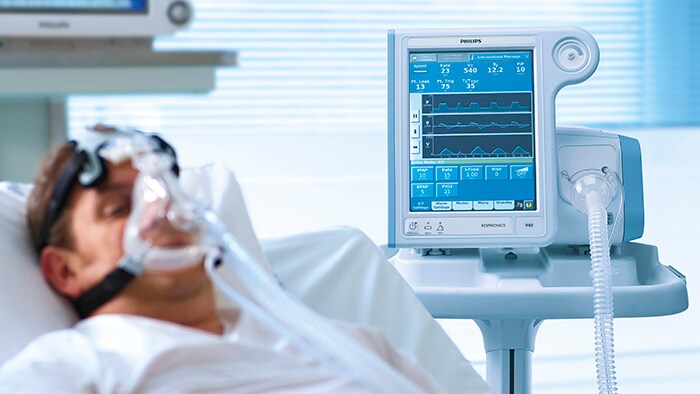 Philips Respironics V60 plus hospital ventilator