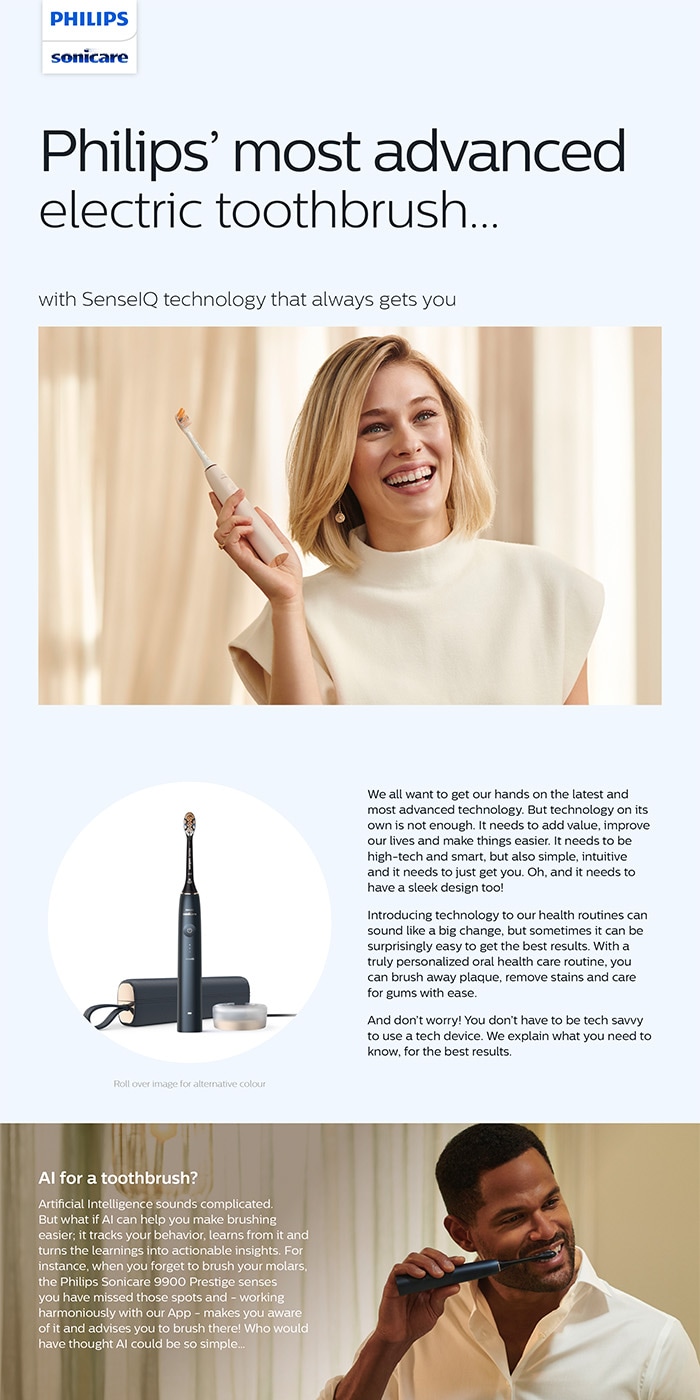 Download image (.jpg) Philips Sonicare 9900 Prestige Media Mailer