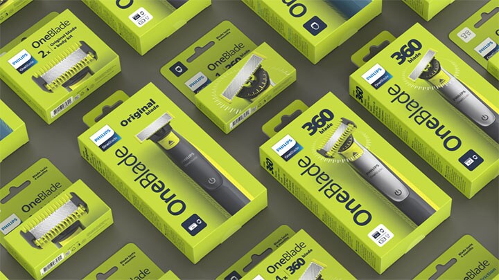 OneBlade Sustainable Packaging