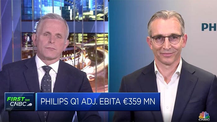 Q1 2023: Philips CEO Roy Jakobs on CNBC