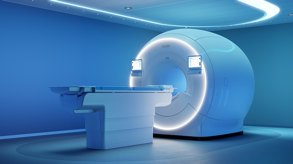 BlueSeal 1.5T MRI side view