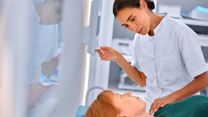 Next generation BlueSeal 1.5T MRI system in use -  