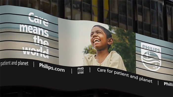 Philips launches global brand sustainability campaign ‘Care means the world’