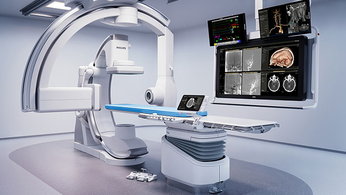 Philips Azurion neuro biplane system -  