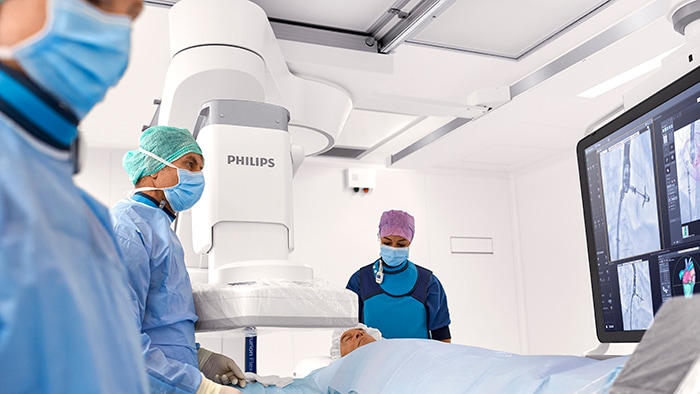 Philips Azurion interventional suite -  