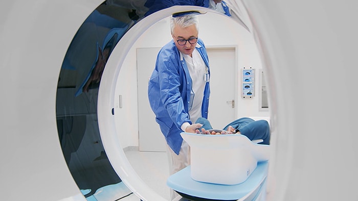 Philips CT 5300 in use -  