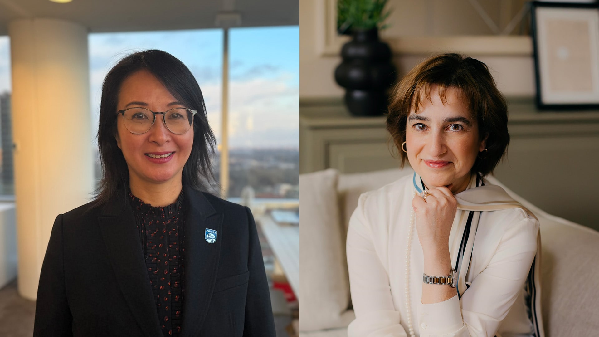 Philips appoints Jie Xue as Chief Business Leader Precision Diagnosis, co-leader of the Diagnosis & Treatment segment, and Özlem Fidanci as Chief of International Region