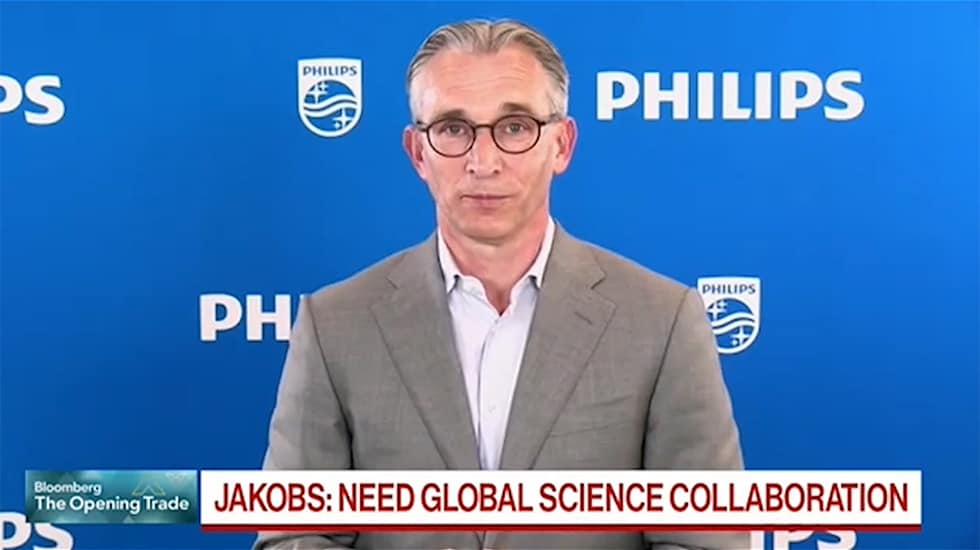 Roy Jakobs on Bloomberg TV