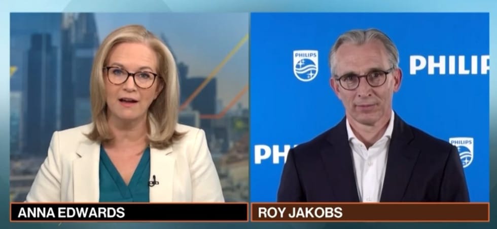 Bloomberg interview Roy Jakobs